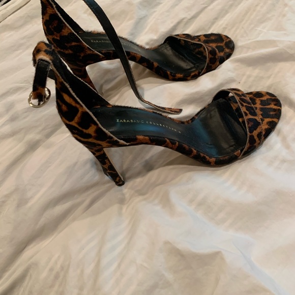 Zara leopard print heels - Picture 3 of 6